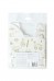 Нагрудник Inseense с кармашком, белый с рисунком, 33х33 см